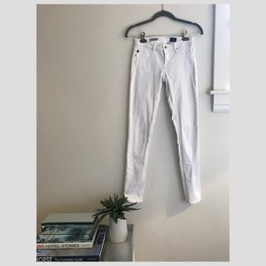 AG Legging Ankle White Jean
